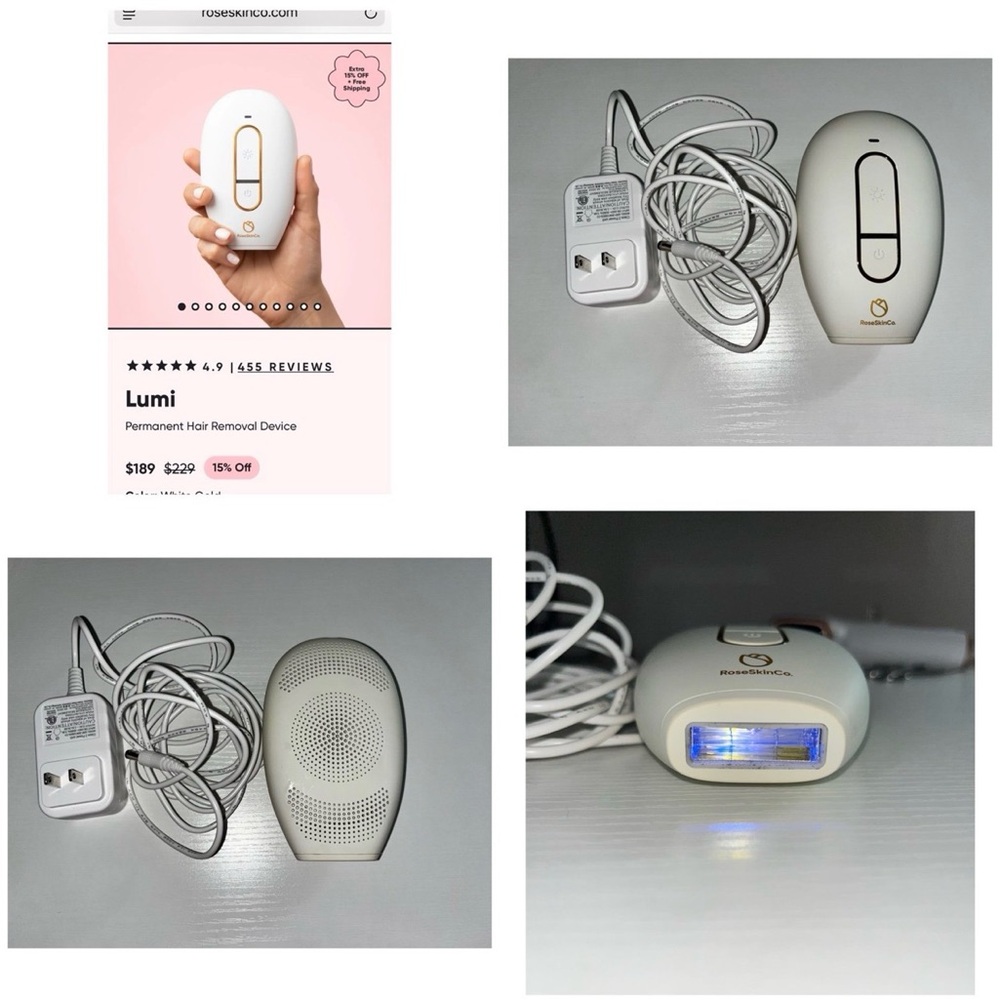 RoseSkinCo IPL Hair Removal Handset
